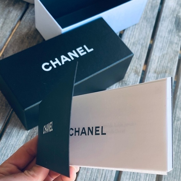 NEW Authentic CHANEL Sunglasses Box International Guarantee Cert/Card & booklet main image 4